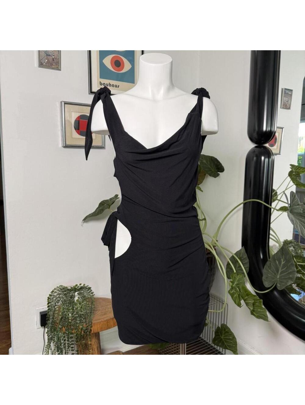I.AM.GIA Renni Black Mini Dress